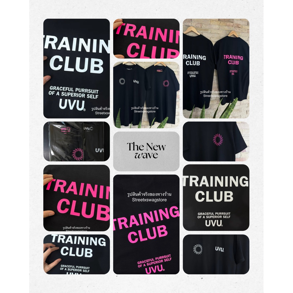 (ลงใหม่) ยูวี รันนิ่ง T-shirt( black/white) cotton none-reflex(พร้อมส่ง) ราคา ถูกที่สุด ดีลบีเคเค
