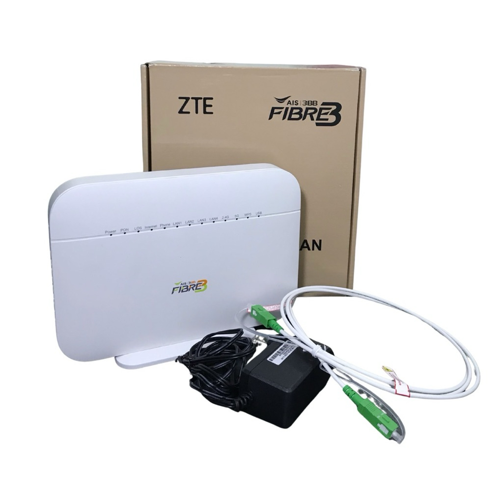 AIS Fibre Router รุ่น ZXHN G6605 เร้าเตอร์ไฟเบอร์แรง เสถียร ใช้งานได้ทันที