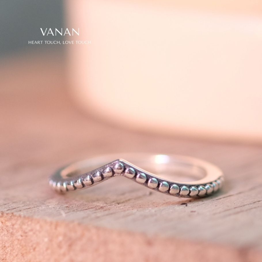 [โละทุน] Vanan แหวนเงินแท้ 925 ดีไซน์ Unique เรียบเท่ มีสไตล์ (ใส่ได้ทุกโอกาส) ราคา ถูกที่สุด ดีลบีเคเค แกลเลอรีภาพที่ 3