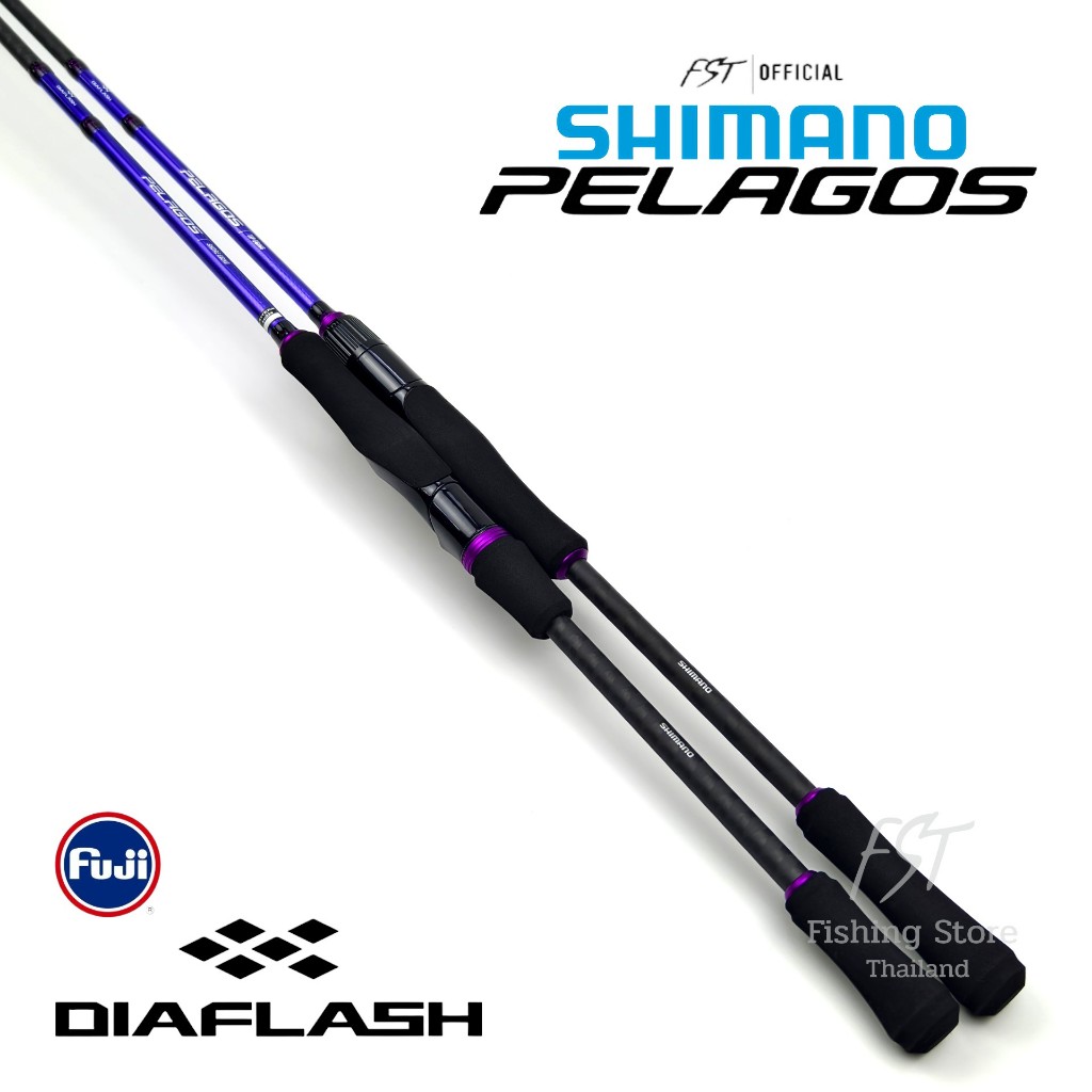 คันตกหมึก Shimano - Pelagos 2025 Shore Eging / Tip Eging สำหรับงานตกหมึก