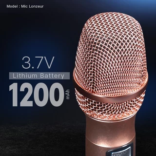 EasyandPerfect ไมค์คู่ไร้สาย สำหรับ รุ่น 130 W และ 160 W LONZUER ลำโพงบลูทูธ รับประกัน 1 ปี