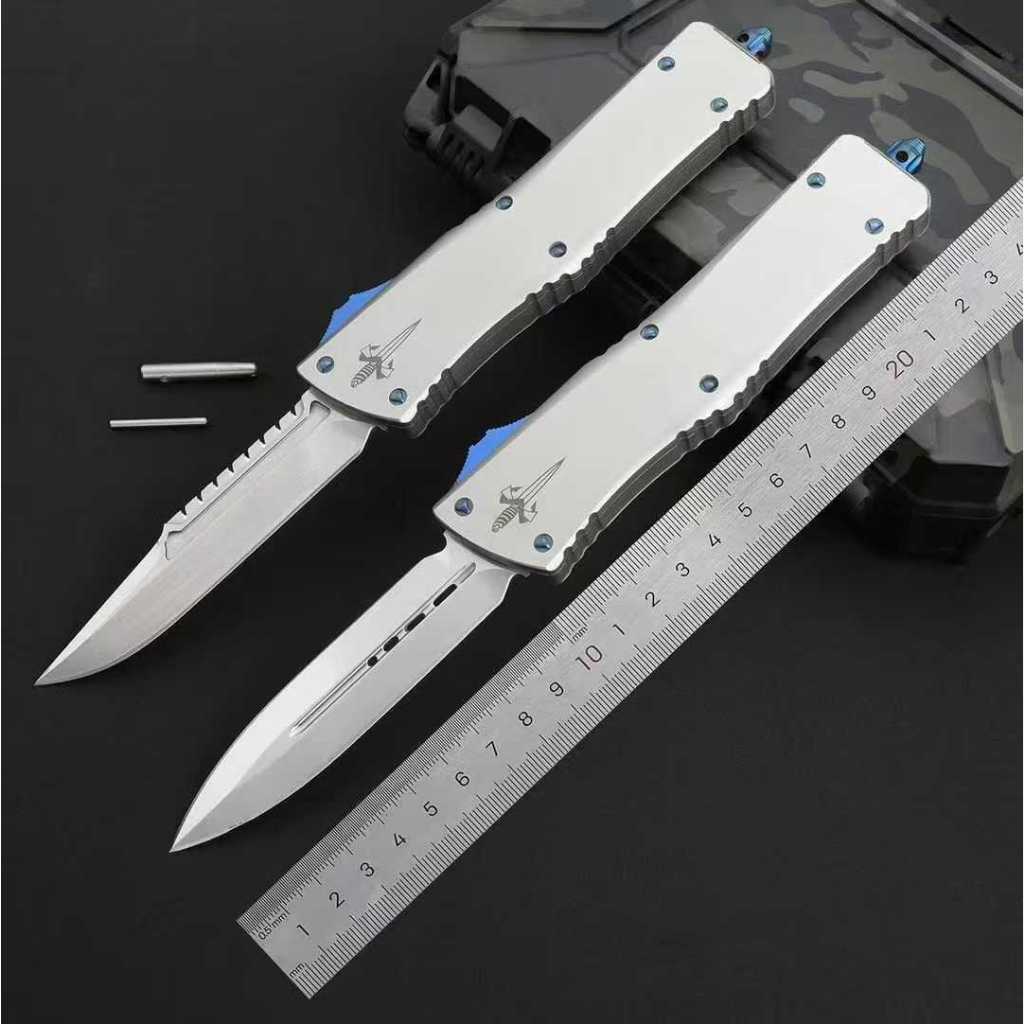 ไมโครเทค Microtech - Dalong (กระจก) วัสดุของขอบตัด: D2 วัสดุก้าน: อลูมิเนียมการบิน T6 กล่องสี OTF