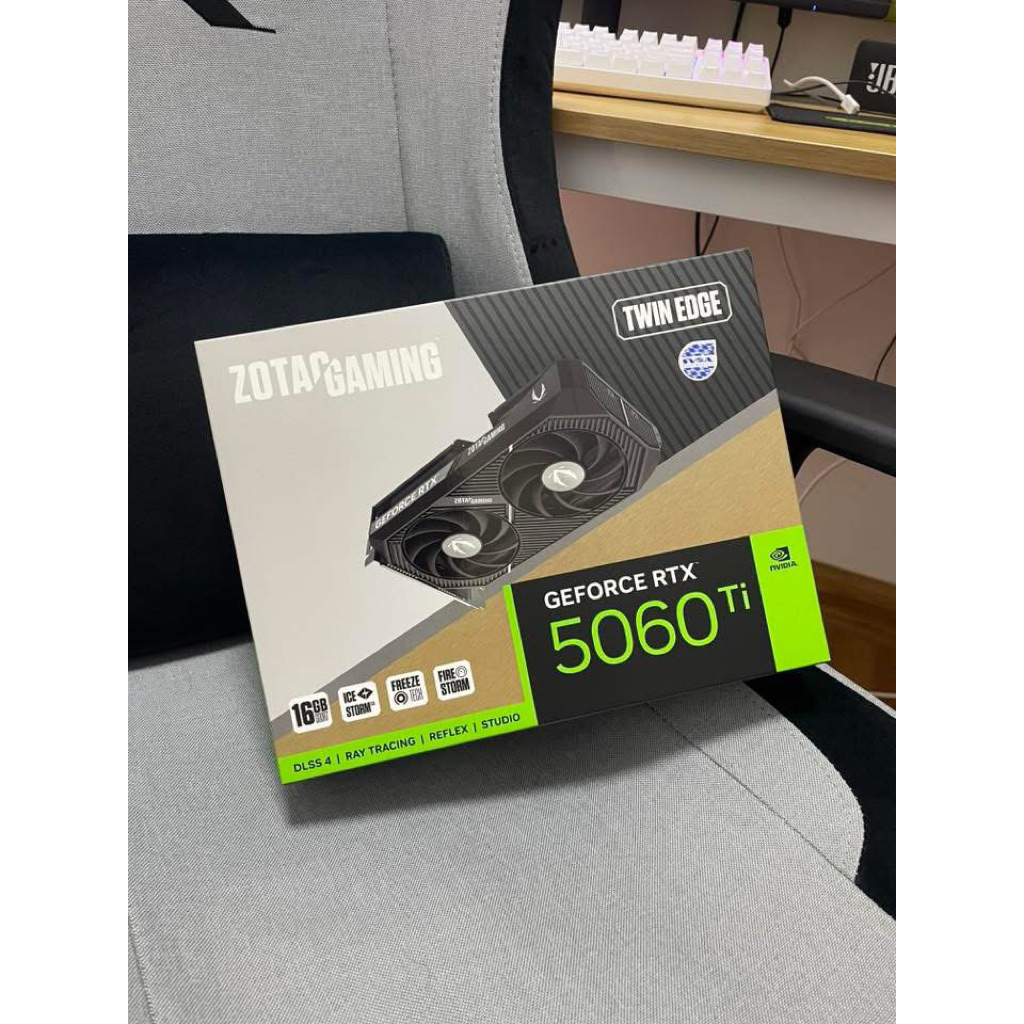 (ทักแชทก่อนสั่ง)การ์ดจอ ZOTAC GAMING GeForce RTX 5060ti Twin Edge 16GB GDDR7
