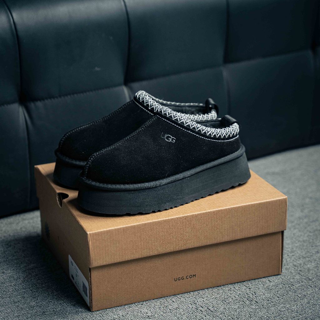 ของแท้ 100% UGG Tazz รองเท้าแตะหุ้มส้นผู้หญิง นุ่มสบาย ใส่ได้ทุกโอกาส มีขนด้านใน ราคา ถูกที่สุด ดีลบีเคเค แกลเลอรีภาพที่ 8