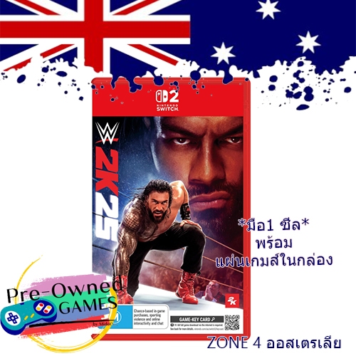 [มือ1 game key card!!!] WWE2K25 [Nintendo Switch2]
