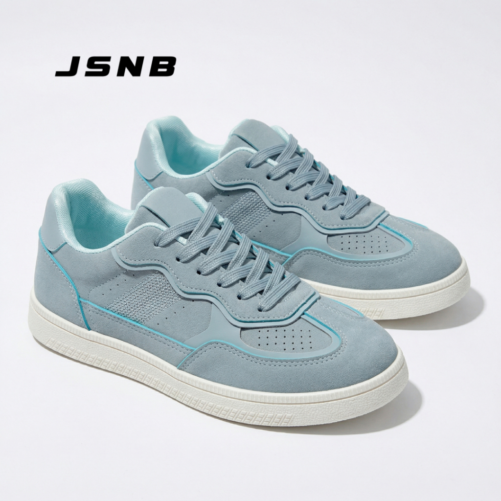 JSNB รองเท้าผ้าใบแฟชั่น พร้อมส่งฟรี รองเท้าผ้าใบลำลอง ระบายอากาศได้ดี พื้นนุ่ม น้ำหนักเบา [LN318]