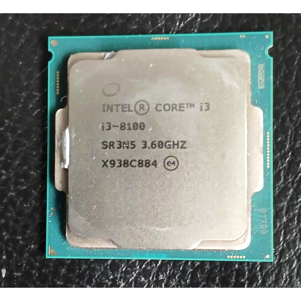 cpu core i3 8100  3.6ghz gen8 ซ็อกเก็ต 1151 v2 สภาพสวย ใช้งานปกติ