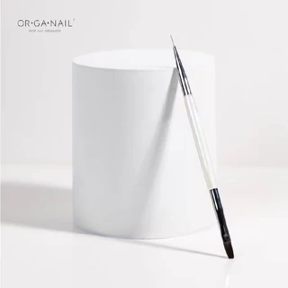 พู่กันเจล 2 หัว 5 ตัวเลือก ORGANAIL/PITCHA 2in1 nail brush ใช้ได้ทั้งวาดลายและทำเล็บเจล