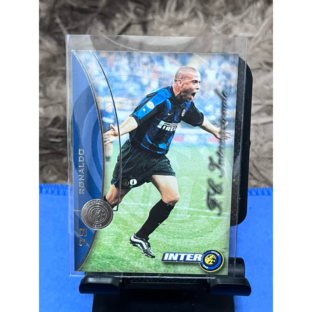 2000 DS INTER RONALDO การ์ดสะสมฟุตบอล
