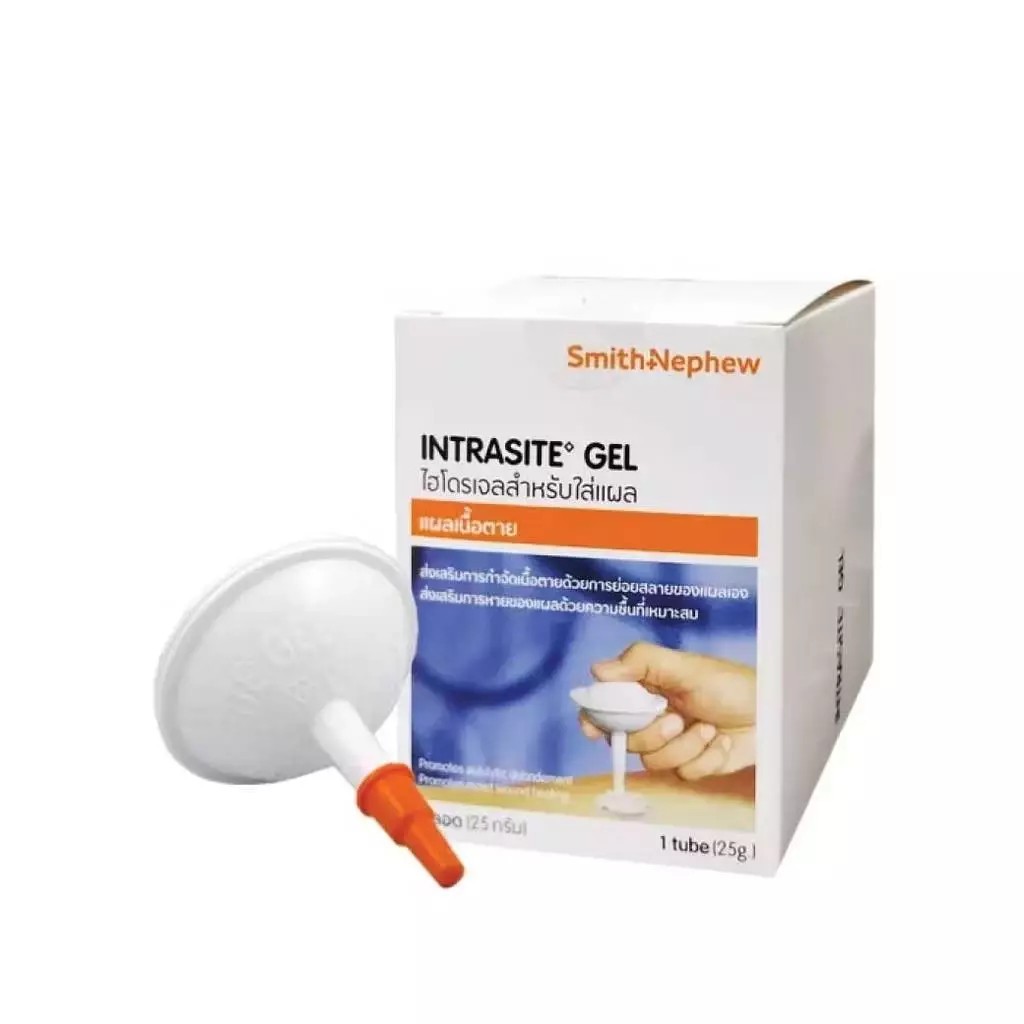 INTRASITE GEL 25 G อินทราไซท์เจล ไฮโดรเจลสำหรับใส่แผลกดทับ แผลเนื้อตาย
