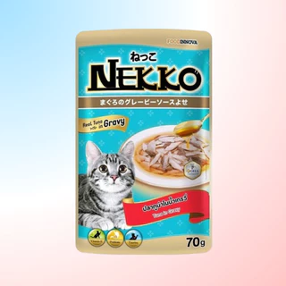 [ยกโหล12ซอง] Nekko อาหารเปียกแมว เน็กโกะ ขนาด 70g