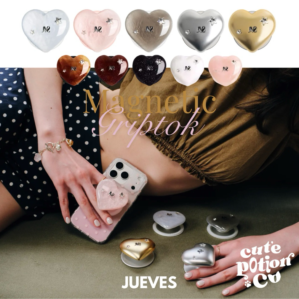 (PRE-ORDER) JUEVES ✨ IPHONE MAGNETIC GRIPTOK ❤️