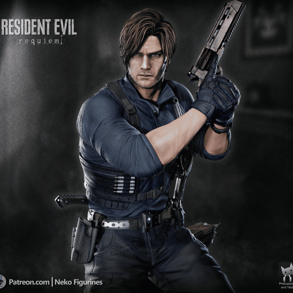 Leon Kennedy : Model Figure Resin โมเดล ผลิตตามสั่ง – โปรปัง