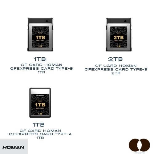 Homan CFexpress Card Type-A / Type-B ( 1TB / 2TB )