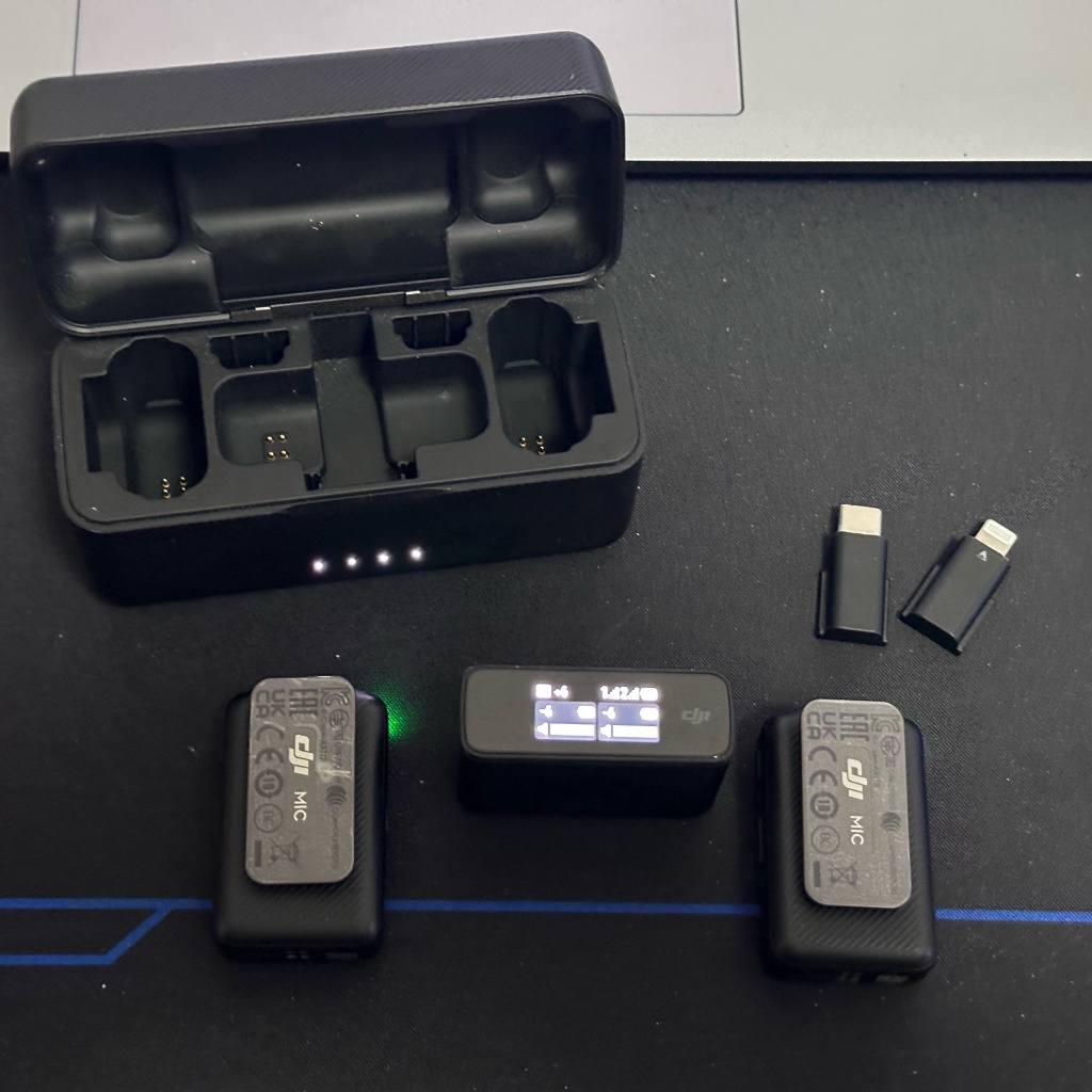 DJI Mic Gen 1 ไมโครโฟนไร้สาย 2TX+1RX-95%new