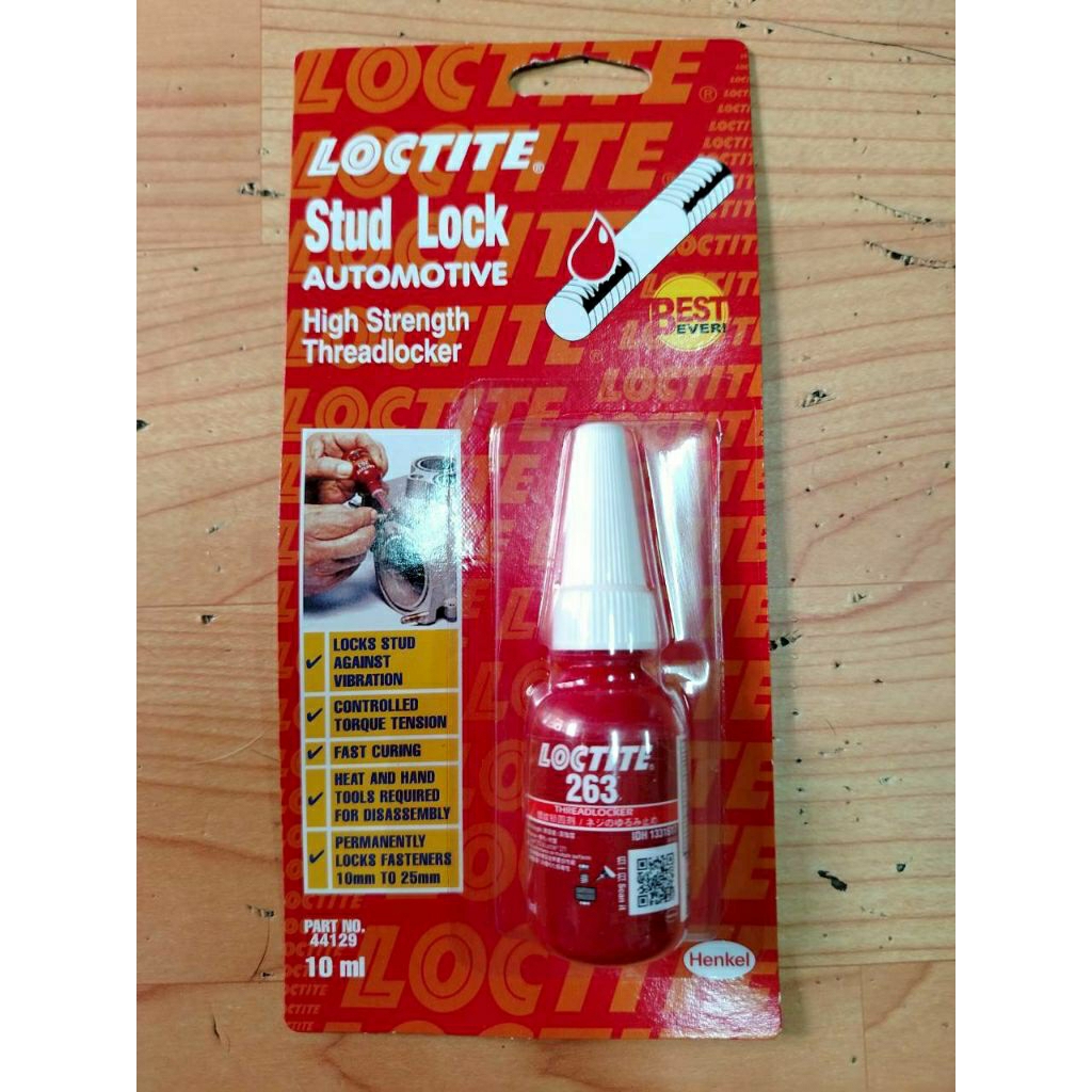 LOCTITE 263 ล็อคไทท์ เบอร์ 263 น้ำยาล็อคเกลียว (10ml)