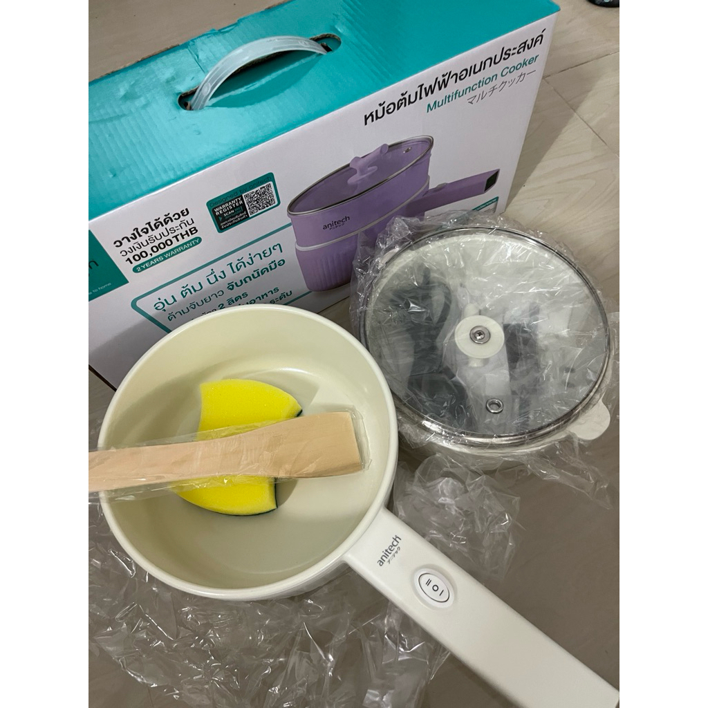 หม้อไฟฟ้าอเนกประสงค์ Anitech 🛡️ จะซื้อหม้อไฟฟ้าทั้งที ต้องเลือกที่ปลอดภัยและได้มาตรฐาน รุ่น SMK603
