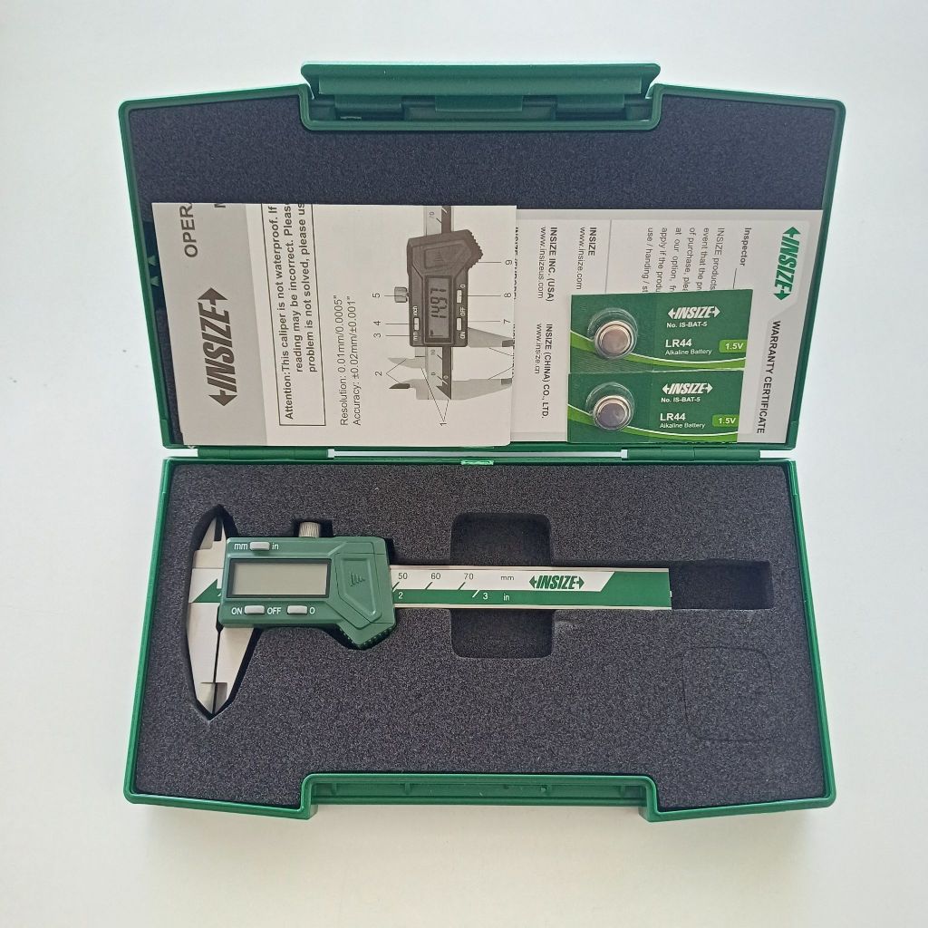 เวอร์เนียร์ ดิจิตอล 3" / 75mm, 4" / 100mm Vernier Digital Caliper INSIZE 1111-75A, 1111-100A