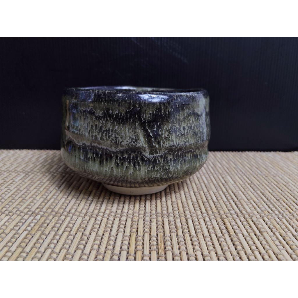 ถ้วยมัทฉะ  Hagi ware (Hagi-yaki) ขนาด 11×8