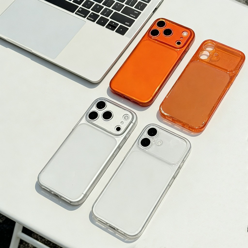 เคสTpu เคสนิ่มใส หลังขุ่น กันกล้อง for iPhone 17 pro max 16/pro/max 15/pro/max 14/pro/max 13/pro/max