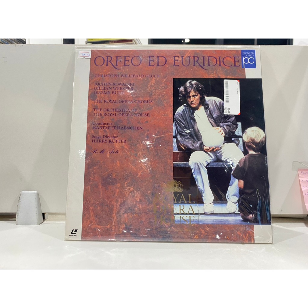 1LD แอลดี แผ่นเลเซอร์ดิสก์ ORFEO ED EURIDICEPO CHRISTOPH WILLIBALD GLUCK (J12D180)
