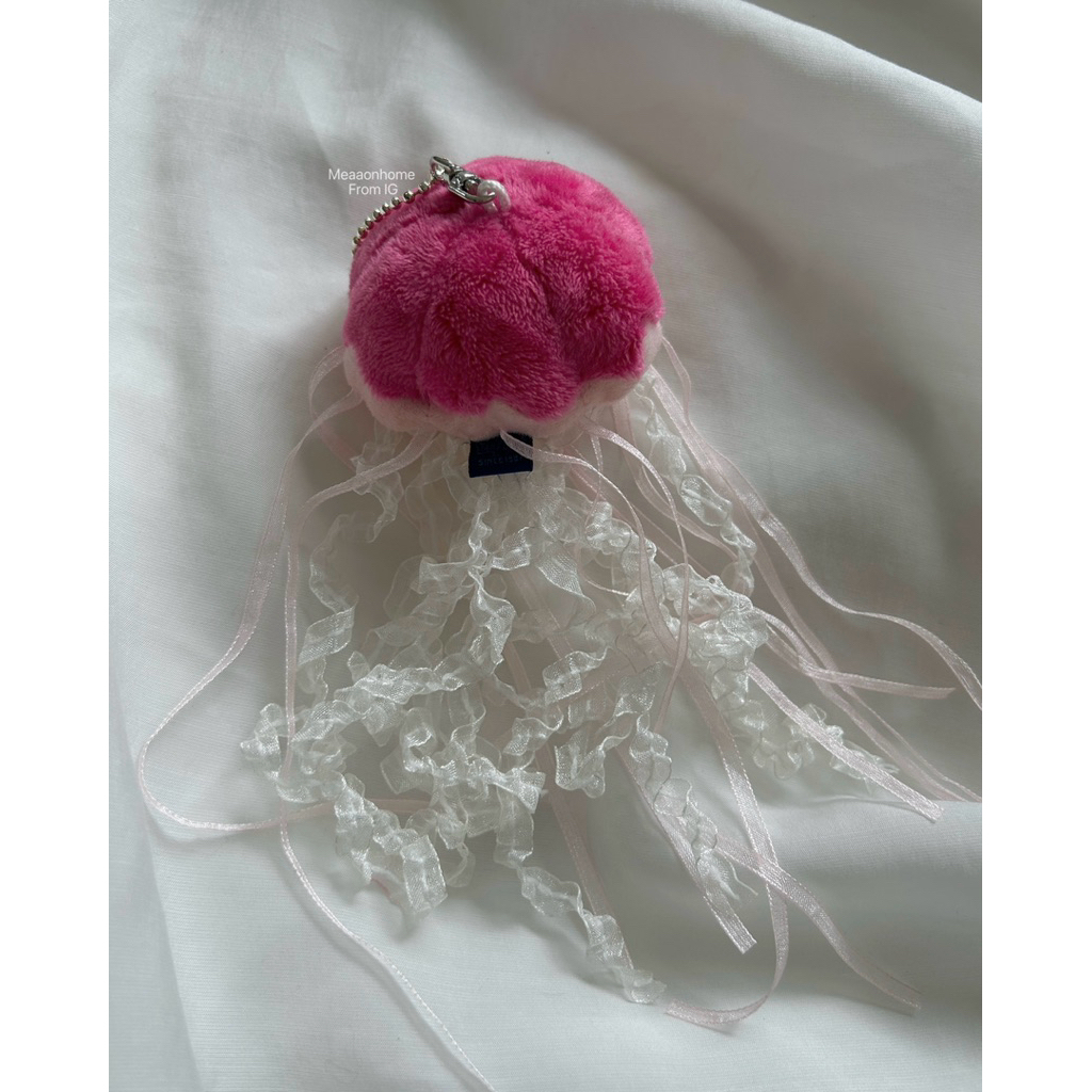 Jellyfish plush keychain, พวงตุ๊กตาแมงกระพรุน