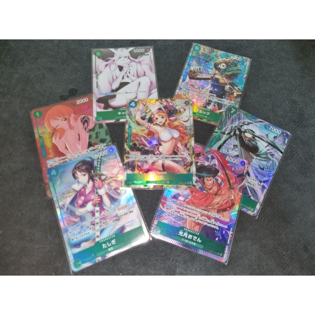 One Piece Card Game การ์ดสีเขียวระดับ Paralell Art