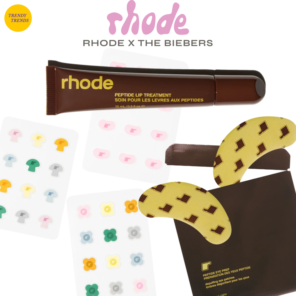 พร้อมส่ง Rhode x The Biebers Lip Treatment, Eye Mask, Pimple Patches ลิปมัน แผ่นแปะสิว