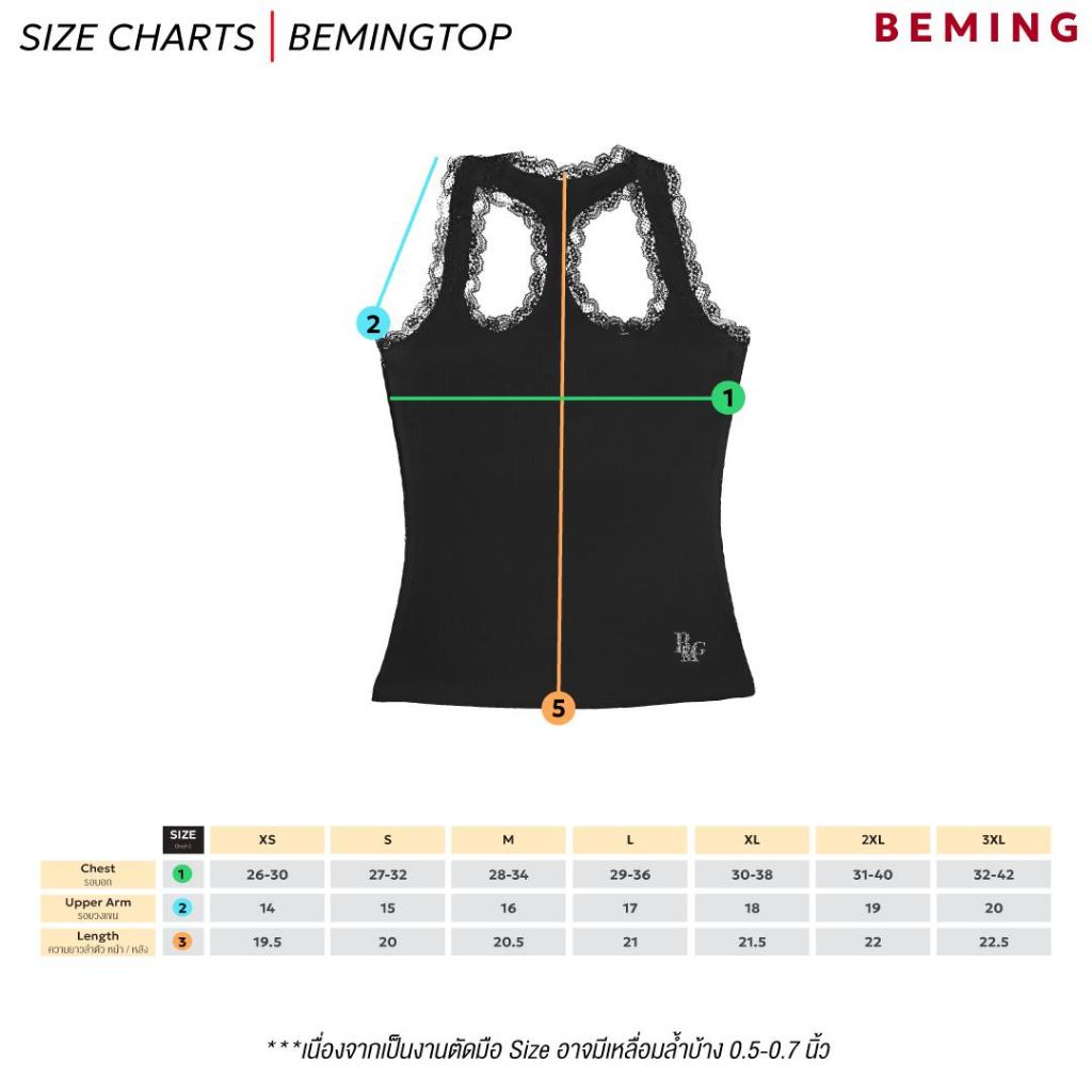(พร้อมส่ง)Bemingtop754(XS-3XL) - Lila Tank Top เสื้อกล้ามลูกไม้(โพส2) รูปที่ 4