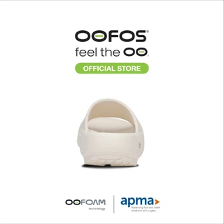 OOFOS OOahh Plus Chalk รองเท้าเพื่อการฟื้นฟู