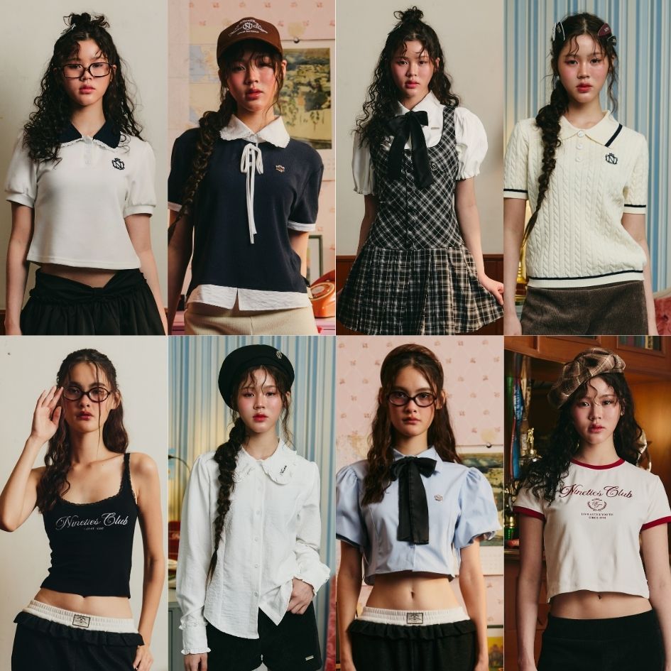 Nineties Design :  รวมเสื้อเชิ้ต เสื้อท่อนบน รุ่น Class Of Nineties