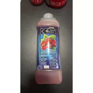 KS syrup น้ำหวานเข้มข้นกลิ่นราสเบอร์รี่ ขนาด1000ml.