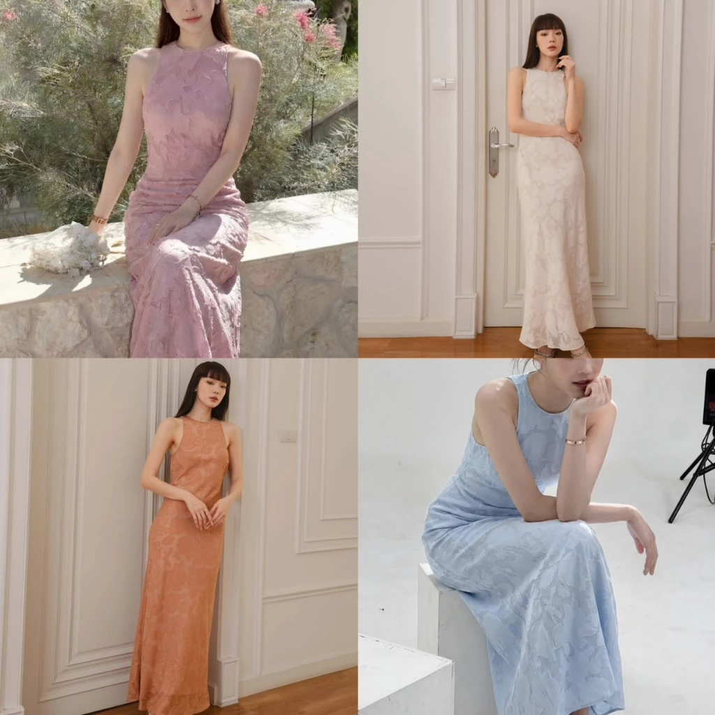 CHANUN-Kayla Dress (CN-089) เดรสออกงาน