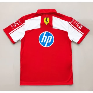 เสื้อ F1 เสื้อโปโลฟอร์มูล่าวัน ทีม เฟอร์รารี่ #FM0184 พิมพ์ทั้งตัว ไซส์ S-5XL