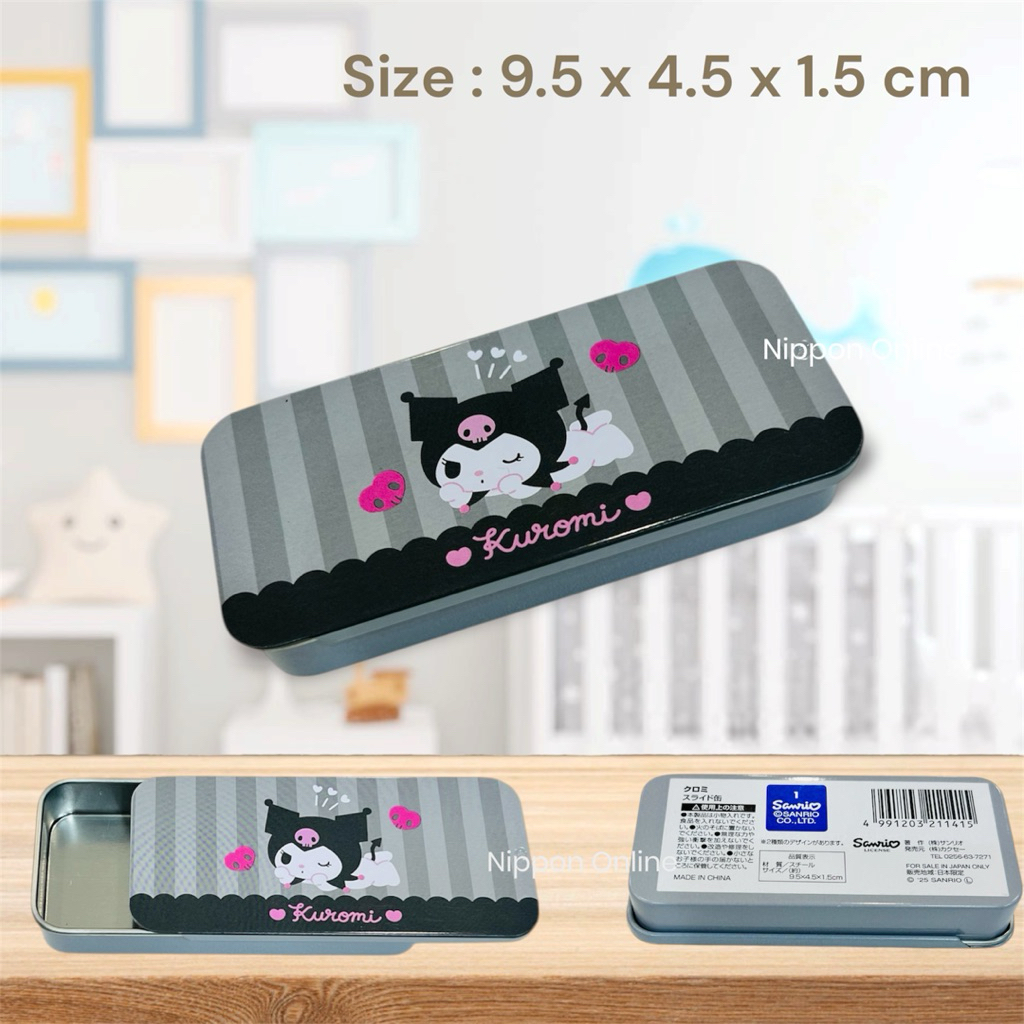 🌸new🌸 กล่องเหล็กแบบสไลด์ Slide Case ขนาดเล็กพกพาง่าย