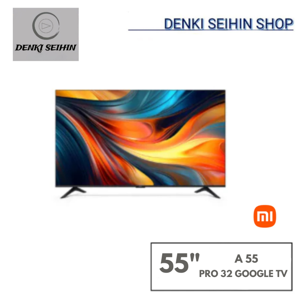 Xiaomi ทีวี A 55 Pro 32 Google TV สมาร์ท ทีวี ลำโพงคู่ Dolby Audio™, DTS:X, DTS Virtual:X*