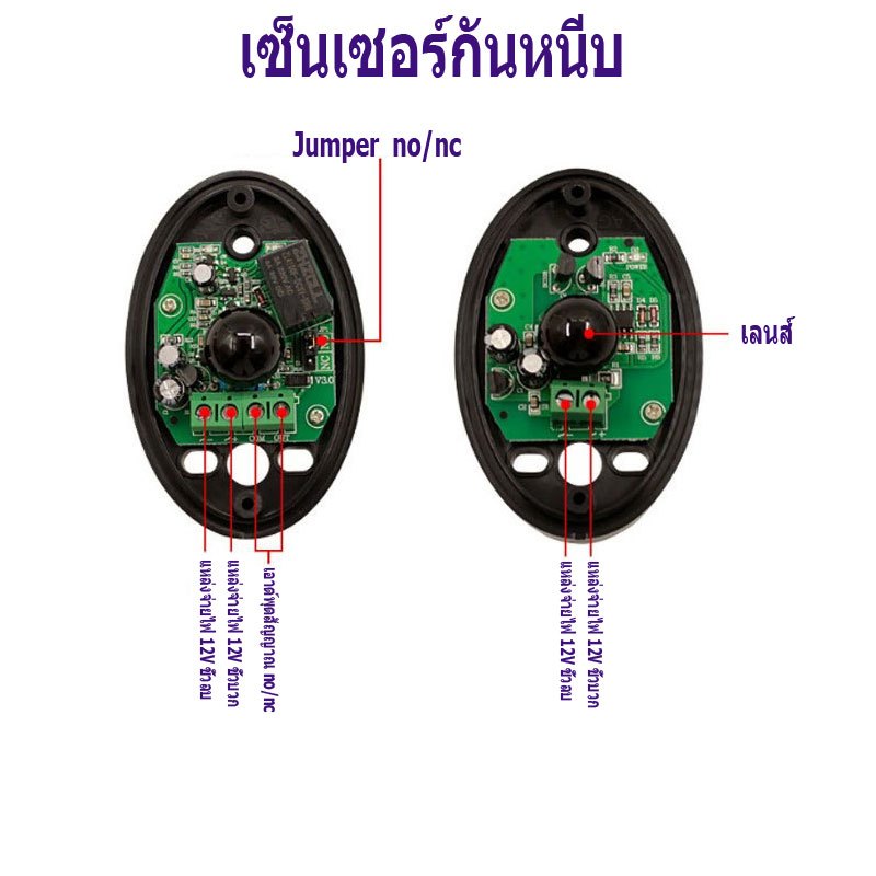 Sensor สำหรับมอเตอร์ประตูเลื่อน มอเตอร์ประตูรีโมท abo-20