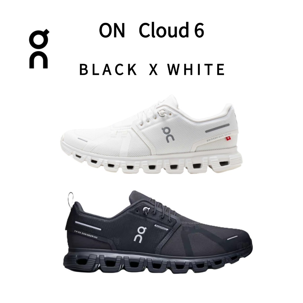 On Running Cloud 6 ของแท้100% Official รองเท้าวิ่งผู้ชายผู้หญิง Unisex น้ำหนักเบา CloudTec เทคโนโลยี สบายทุกวัน เดินเมือ
