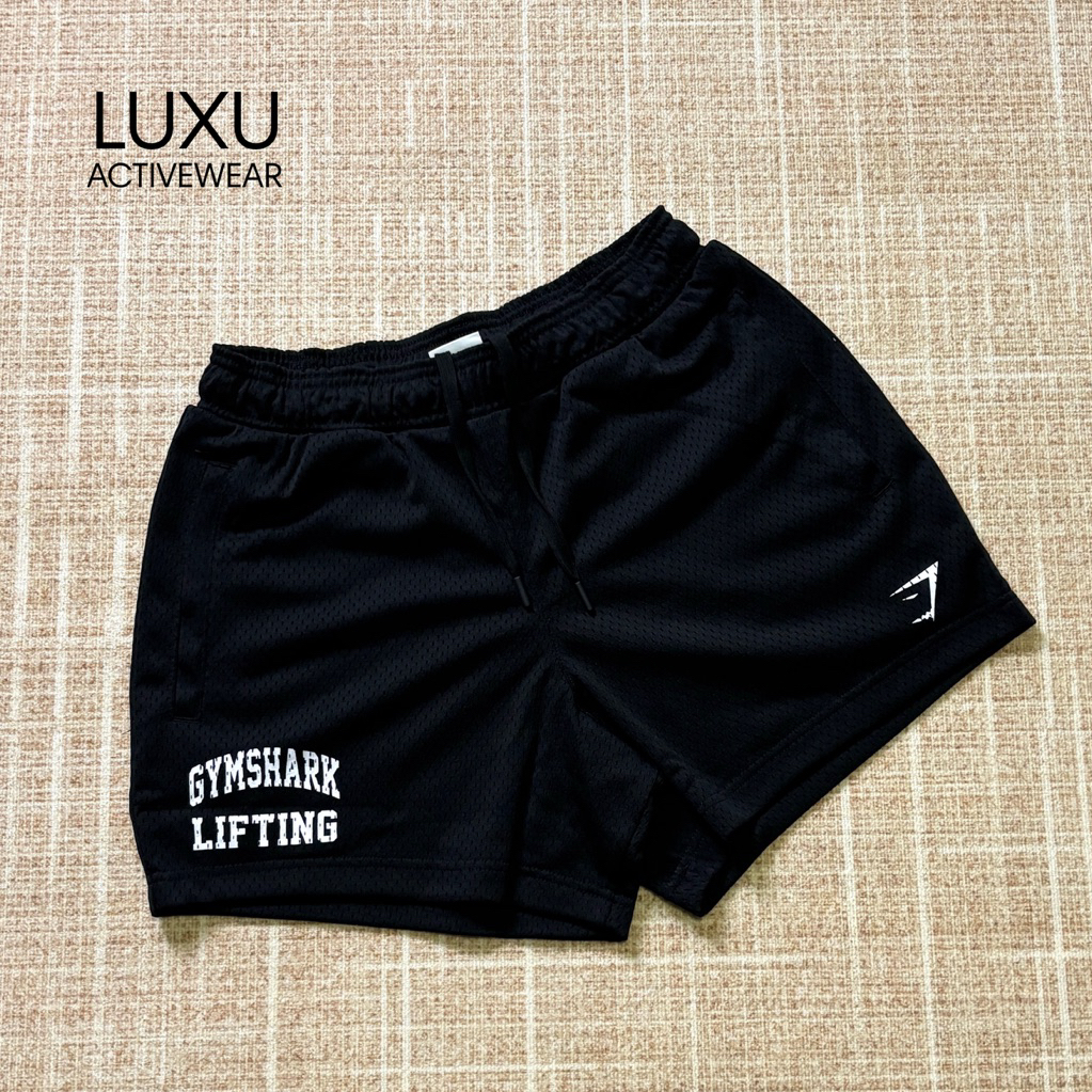(พร้อมส่ง) GYMSHARK กางเกงขาสั้น Lifting Mesh Shorts ของแท้ 100%