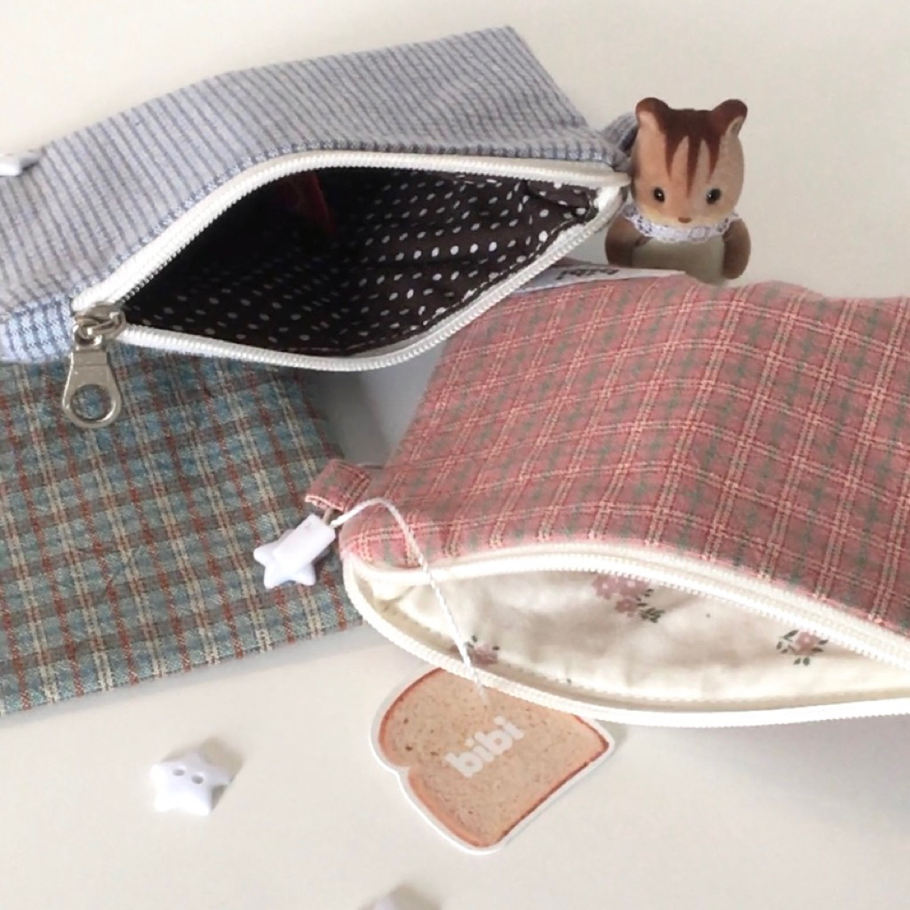 bibi | sweet plaid wallet