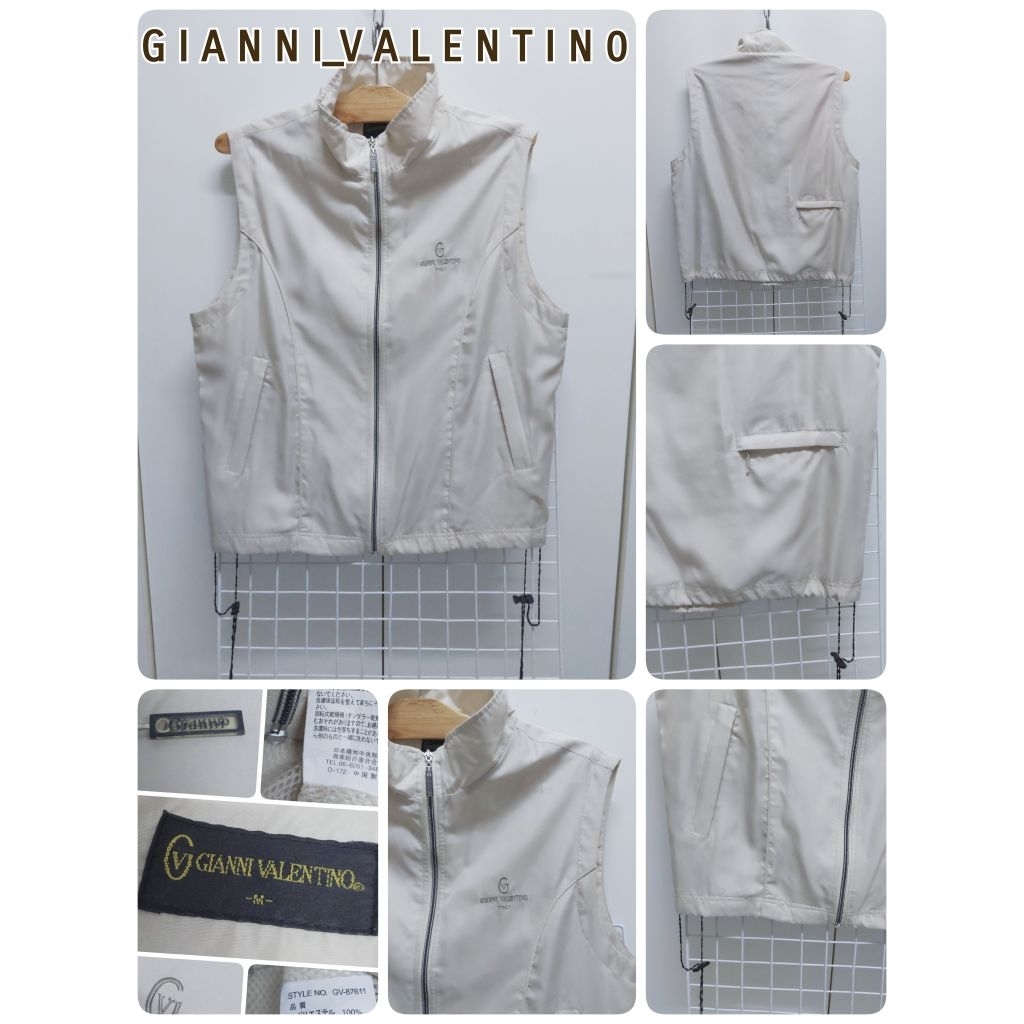 5428. G I A N N I_V A L E N T I N 0 เสื้อกั๊กญี่ปุ่นมือสอง