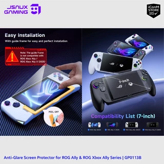 [ส่งทันที] JSAUX Anti-Glare & HD Screen Protector for ROG Ally & ROG Xbox Ally Series | GP0113B & GP0111B ฟิล์มกระจก