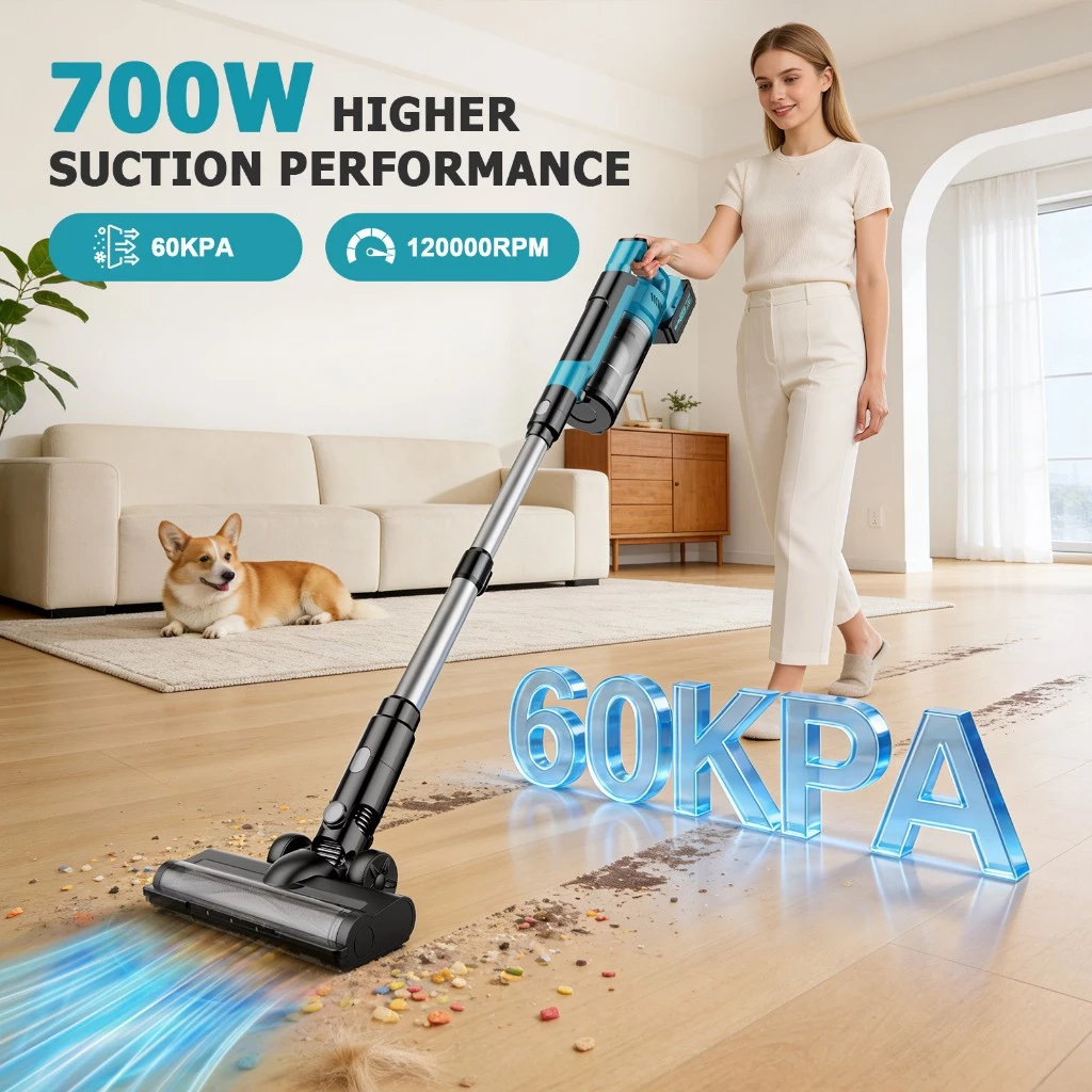 Philips เครื่องดูดฝุ่นไร้สาย 60KPa แรงดูดสูง มอเตอร์ไร้แปรงถ่าน 700W การกรอง 4 ชั้น 6 in 1 ใช้กับแบตเตอรี่ 21V thumbnail 3