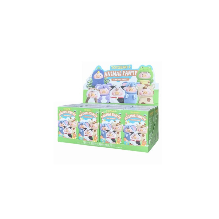 52TOYS LuLu the Piggy - Animal Party Series Blind Box Figure Toy ยกกล่อง