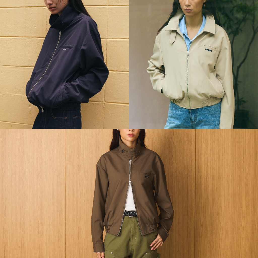Madmatter - Harrington Windbreaker เสื้อแจ็คเก็ต