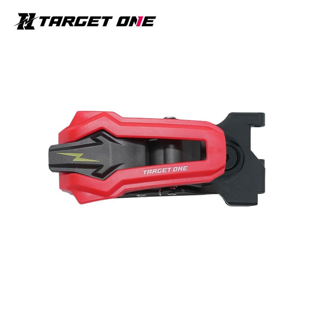 T1 Modular Belt Ratchet Buckle (Red/Black)