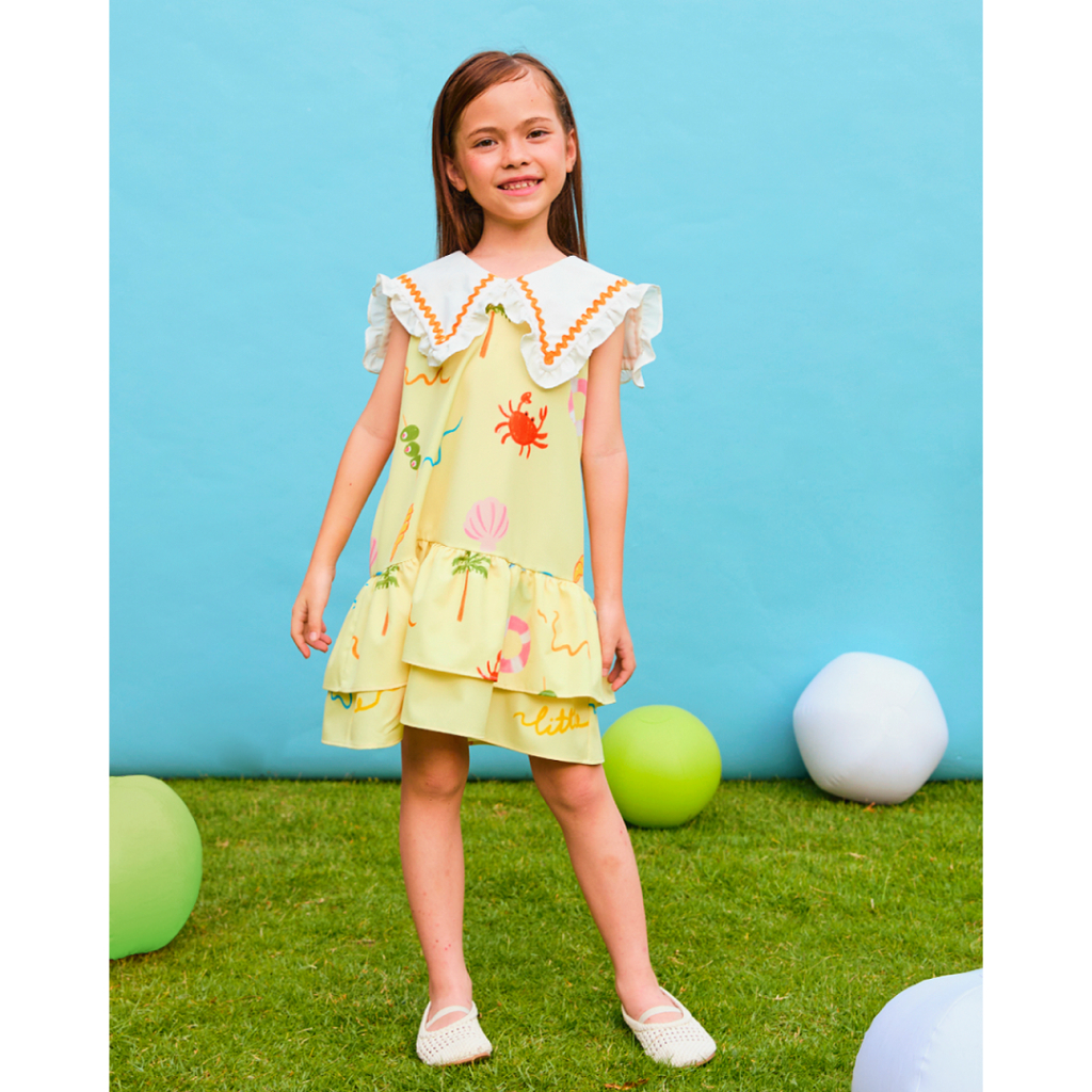 Littlemojo Coastal Girl Dress