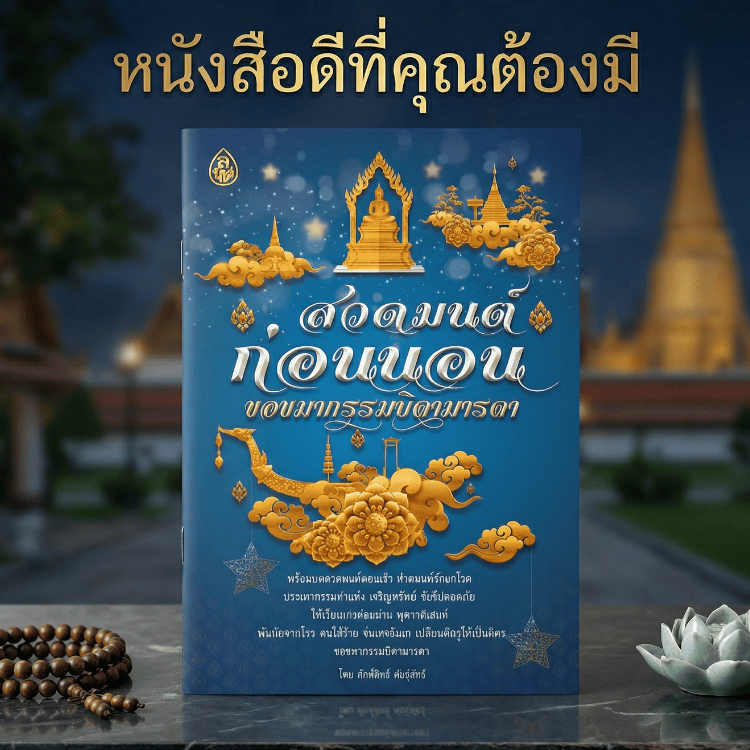 หนังสือสวดมนต์ สวดมนต์ก่อนนอน ขอขมากรรมบิดามารดา (แพ็ค5เล่ม)#โดยสำนักพิมพ์เลี่ยงเชียง