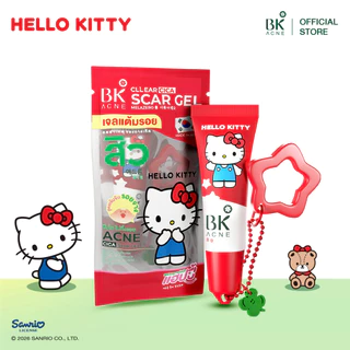 BK ACNE CLLEAR CICA SCAR GEL 8g.เจลลดรอย Made in Korea BK x HELLO KITTY