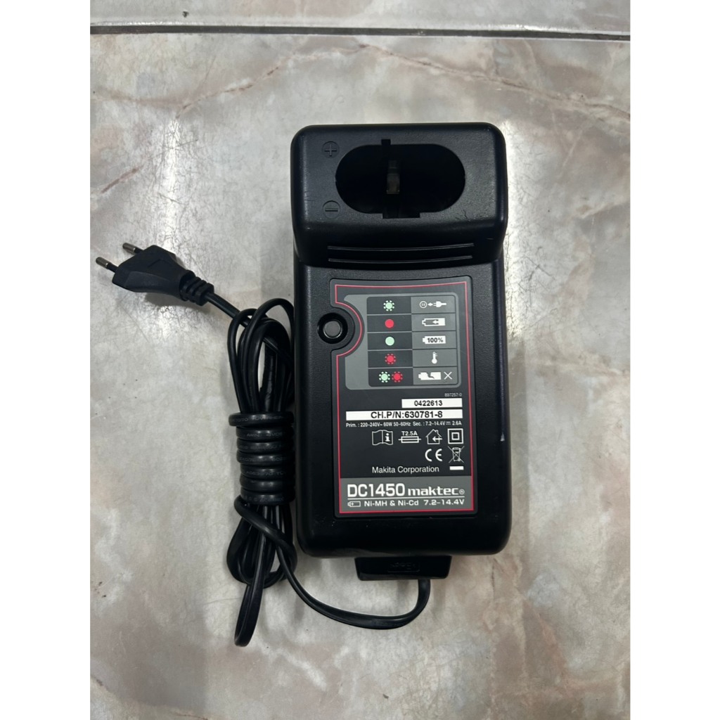 MAKTEC แท่นชาร์จ Maktec รุ่น DC1450 ของแท้ มือสอง สภาพดี